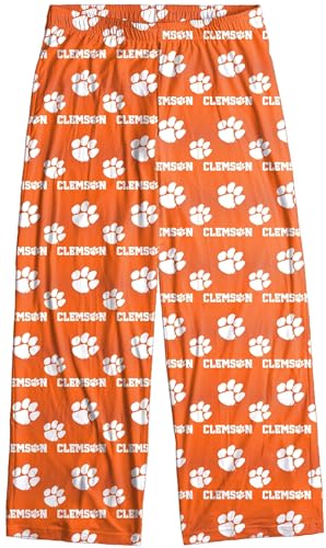 Clemson Tigers Men's Pajama Pants - Multi Color, XL 40-42