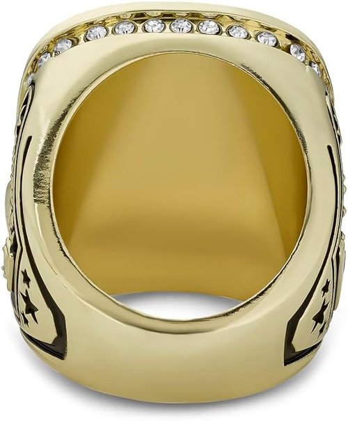 Express Medals Gold Basketball Champion Rings - 12 Pack Trophy Awards for Winners & Tournaments