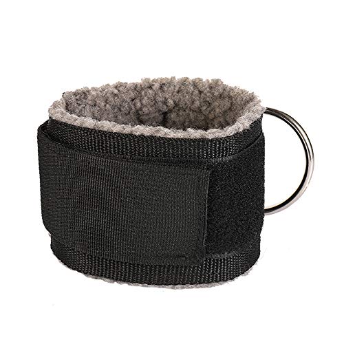 Adjustable Ankle Straps for Cable Machines - Dark Grey 1 Pack