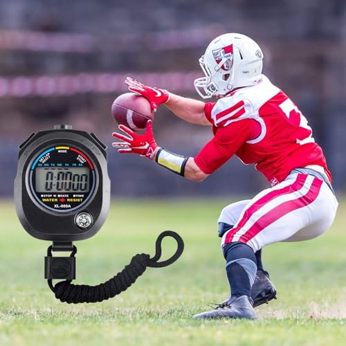 Digital Stopwatch Timer with Large Display and Alarm Function