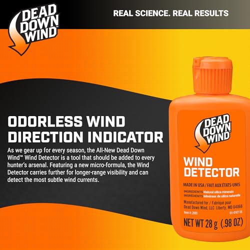 Scent-Free Hunting Wind Detector - Long-Range Odorless Wind Indicator