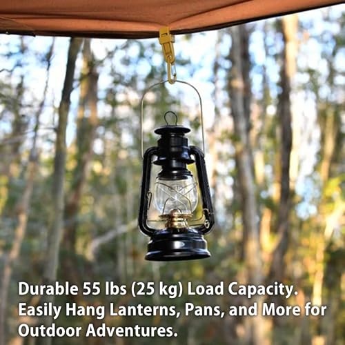 Tarp Clips for Camping and Hiking - 1PC Black