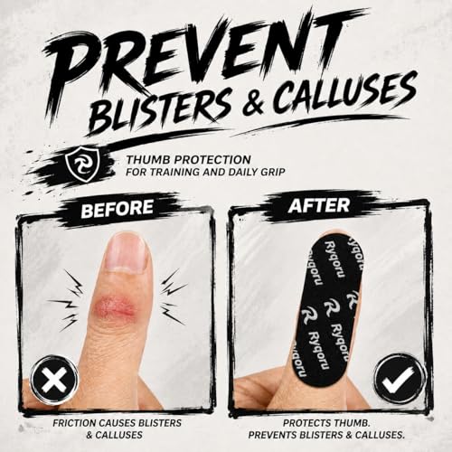 Bowling Thumb Tape - 120 Pre-Cut Fast Release Strips, Black