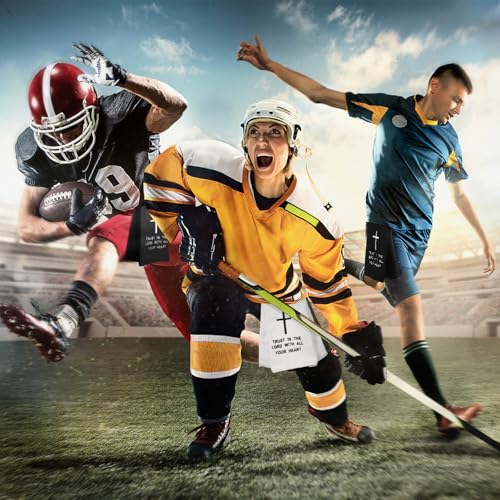 Christian Cross Football Towel - Trust | Cotton Sports Towel