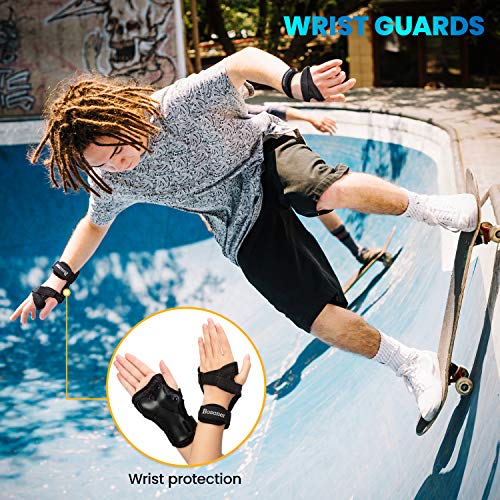 Wrist Guards for Roller Skating & Skateboarding - Large (Adults)