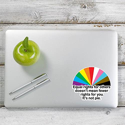 LGBTQ+ Equality Sticker - Vinyl Decal for Pride Month