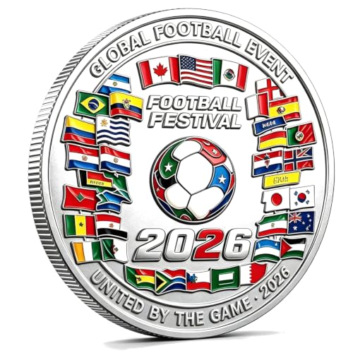 Soccer Challenge Commemorative Collectible with Flags