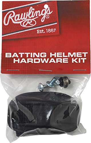Batting Helmet Hardware Kit for Face Guards - 3 Sets of Clips & Screws