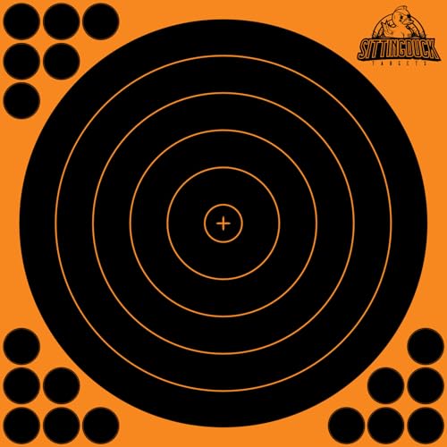 Reactive Self-Adhesive Circle Target - 12x12 Inch - 5 Pack