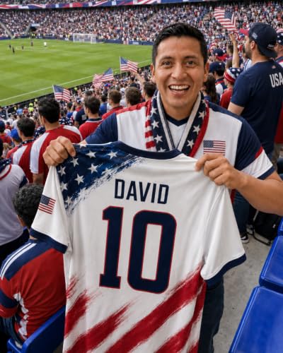 Custom 2026 Soccer Jersey - Personalized USA Fan Shirt