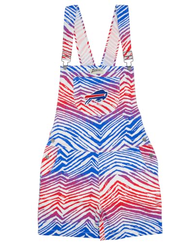 Buffalo Bills Zebra Ombre Shortalls - Unisex Adult Overalls