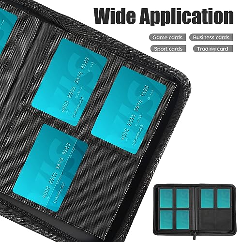 288 Pocket Zipper Card Binder | Durable PU Cover for TCG & Sports Cards