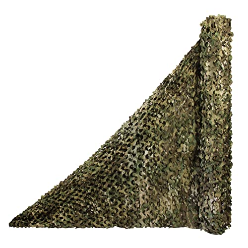 Camouflage Netting Roll - 4.9ft x 3.28ft - Tear-Resistant Sunshade for Hunting & Decoration