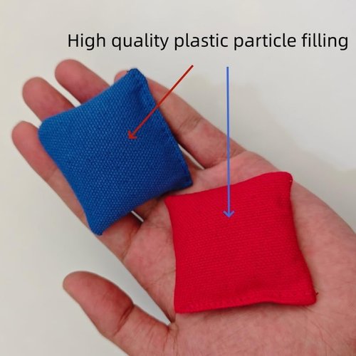 Bean Bags - Durable Replacement Toss Bags for Cornhole Game | Set of 8