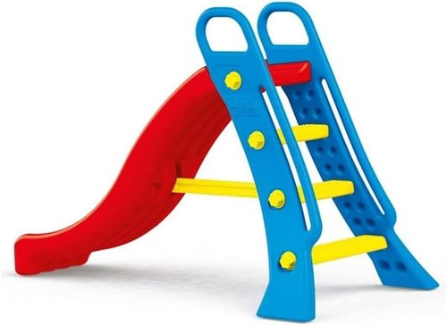 DOLU Big Water Slide - Colorful Plastic Outdoor Slide for Kids | Garden Hose Attachment, Indoor Use