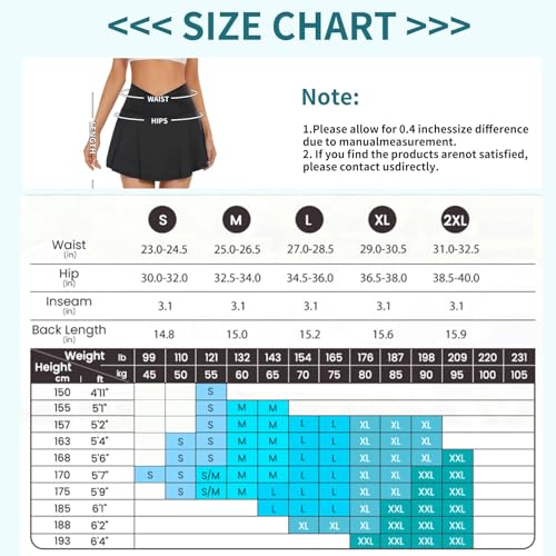 High Waisted Women's Crossover Tennis Skirt with Pockets - Beige, Large