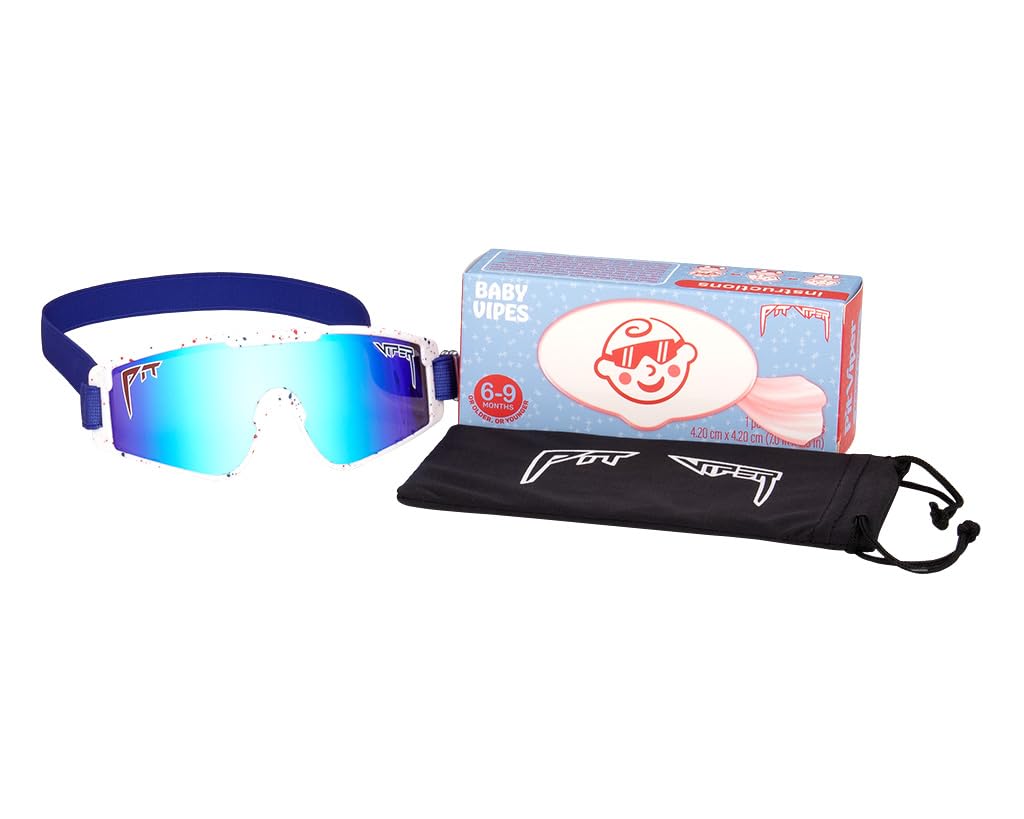 Pit Viper The Baby Vipes Sunglasses (The Merika with Blue Lens)