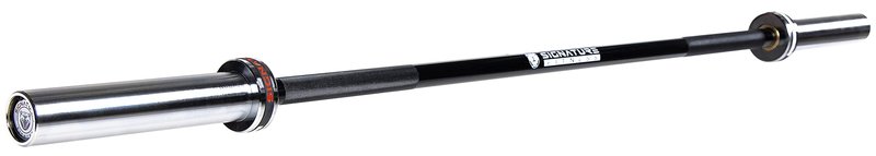 Fitvids 2 Inch Olympic Barbell Bar, 5 FT Zinc-plated Bar for Home Gym Strength Training, weight lifting, Bench Press