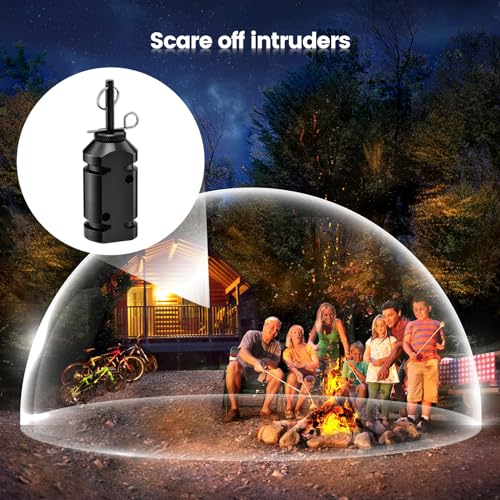 Haoguo Reusable Camp Security Trip Wire Alarm with Aluminum Construction