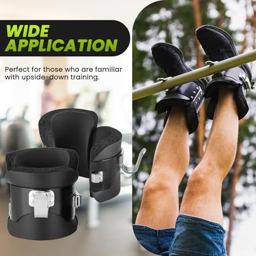 Inversion Boots for Core Fitness - Gravity Boots with 2 Hooks