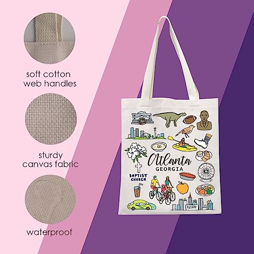 Atlanta Tote Bag - Georgia State Gifts & Souvenirs