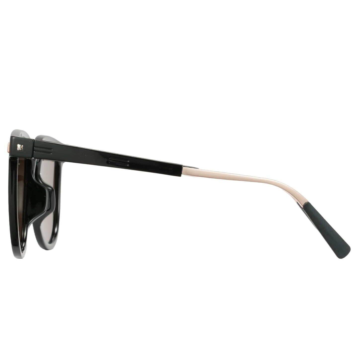 Cyxus Foldable Polarized Sunglasses for Women Men, 24g TR90 Square Frame 99.99% UV Protection Beach Driving Outdoor P1576