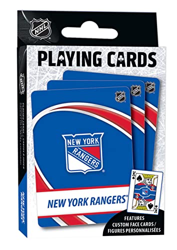 NHL Playing Cards - New York Rangers - 2.5" x 3.5"