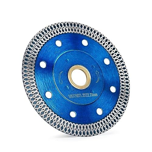 4 in Super Thin Tile Blade Diamond Porcelain Cutting Blade for Cutting Granite Marble Ceramics Porcelain Tiles (4")