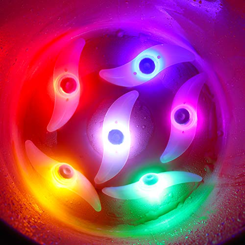 Bike Wheel Spoke Lights 6-Pack - Multi-Color with 3 Modes