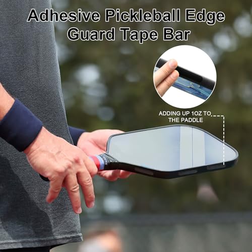 Pickleball Lead Tape Strips - 30pcs Black Weighted Adhesive 3g