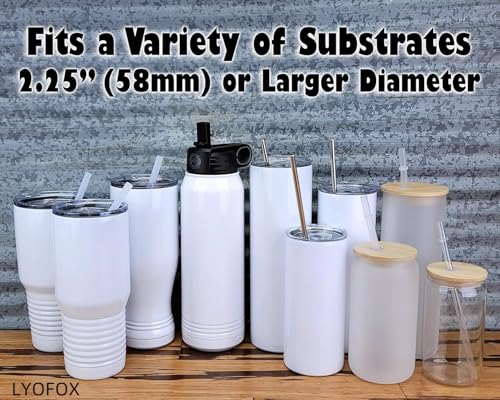 Adhesive Silicone Rubber Bottoms for Tumblers & Water Bottles - 10 Pack