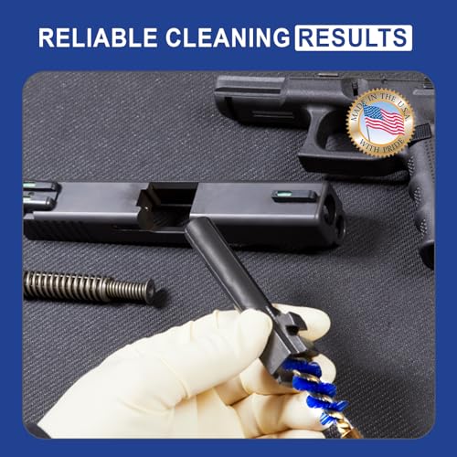 Premium Nylon Bore Brush for .357/9mm Caliber Pistol
