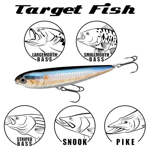 Lucky Craft Sammy 100 Topwater Walking the Dog Lure - 4" 1/2oz, 250 Chartreuse Shad / 100