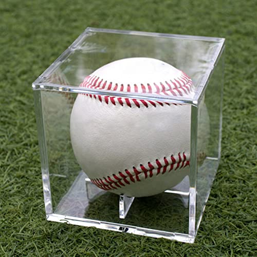 2 Pack Baseball Display Case - UV Protected Acrylic Holder