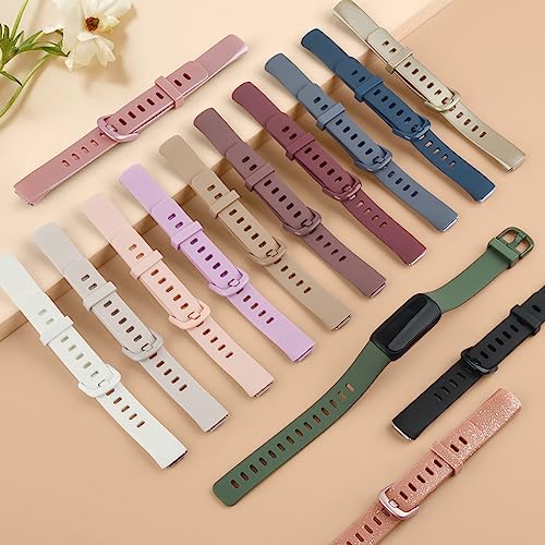 Vancle 4 Pack Bands Compatible with Fitbit Inspire 3 for Women Men,