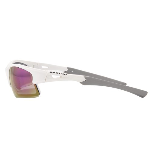 Easton Women's Reflex Blade-Style Sports Sunglasses, White, 135 mm