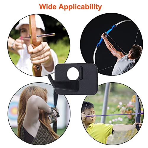 6pcs Adhesive Recurve Bow Arrow Rest - Durable Plastic - Right Hand