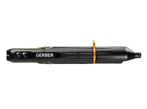 Gerber Gear LineDriver - Fishing Line Multitool with Spinning Line Vise, Tether Ring, Eyelet Clearing Spike, Hook Threader, Scissors & Split Shot Crimper - Premium Fishing Gear