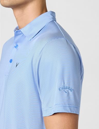 Callaway Men's Large Marina Short Sleeve Moisture-Wicking Golf Polo Shirt - Big & Tall