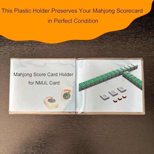 Mahjong Card Sleeve、Holder &Cover, Accessories,Fit NMJL Large Print