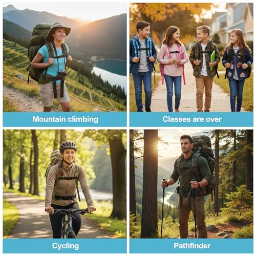 Adjustable Chest Strap for Backpacks – Heavy Duty Comfort & Safety