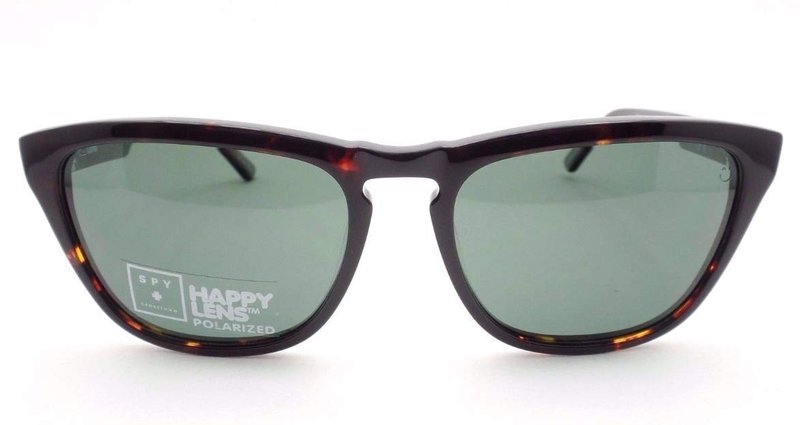 Spy Hayes Polarized Sunglasses-Dark Tort w/ Grey Green