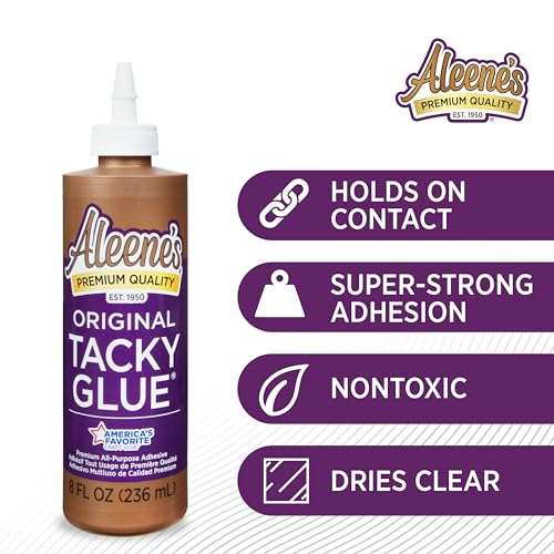 All-Purpose Craft Glue, Fast-Drying Adhesive, 8 fl oz 3-Pack