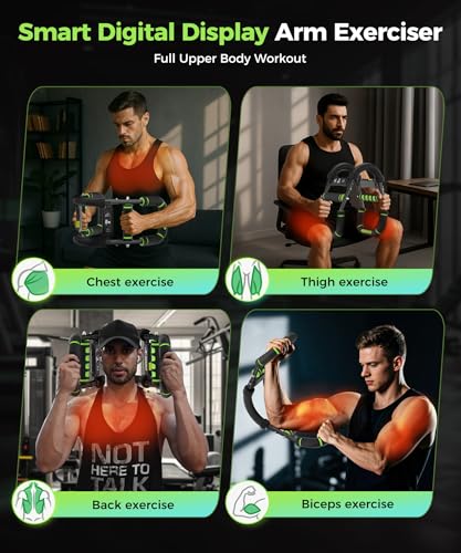 REN RUI Green Pro Twister Arm Trainer for Chest & Upper Body Workout