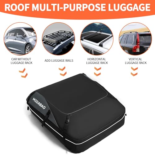 20 Cubic Feet Waterproof Car Roof Cargo Carrier Bag