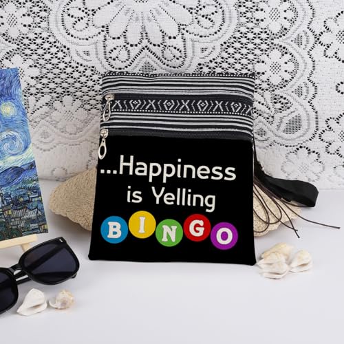 Bingo Player Adjustable Crossbody Bag - Bingo 08