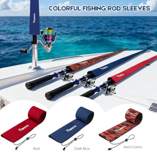 Neoprene Fishing Rod Sleeve 60" - Dark Blue Fishing Pole Cover