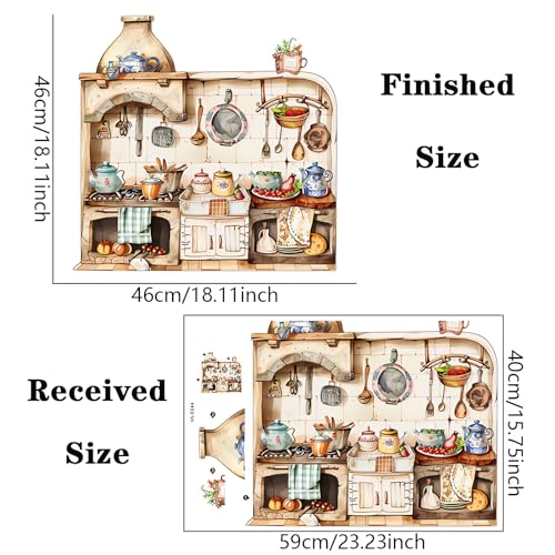 Kitchenware Utensil Vegetable Fruit Wall Stickers, sacinora Warm Kitchen Wall Decals Removable Vinyl Peel and Stick for Kitchen Dining Restaurant Baking Room Bar Art Home Decorations
