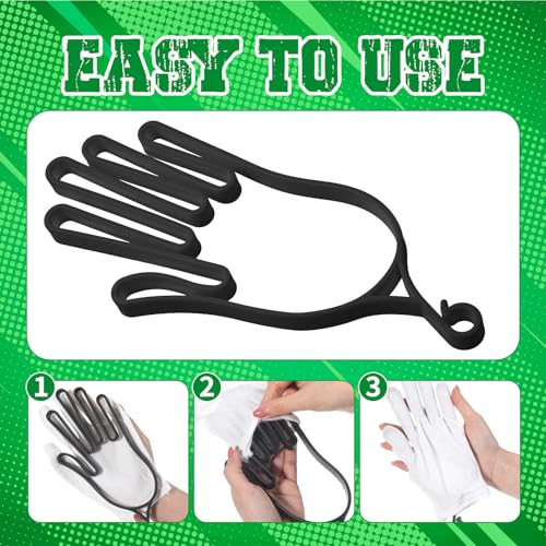 2-Pack Golf Glove Holder - Universal Hanger for Drying & Shaping