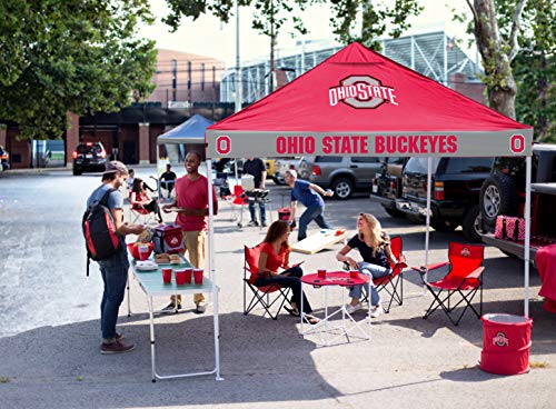 9x9 ft Miami Hurricanes Tailgating Canopy - Multicolor